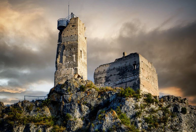 Castillo De Penella, Spain